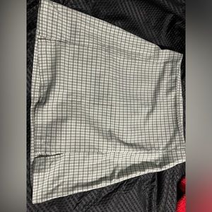 Small Green John Galt plaid skirt